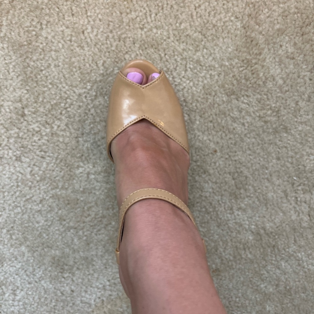 Open Toe Heels - Picture 2 of 6